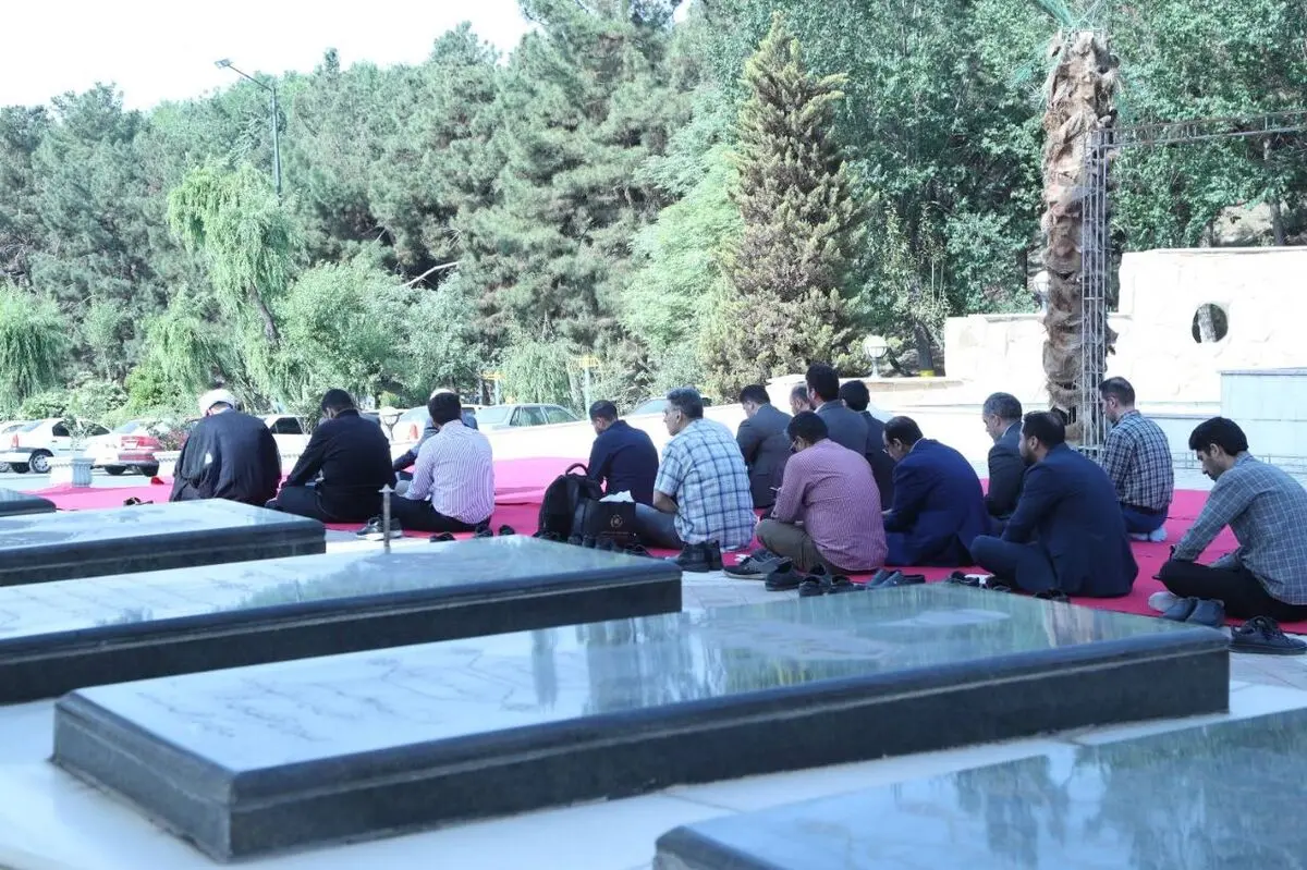 عطر خرمشهر در یادمان شهدای گمنام موزه ملی انقلاب اسلامی و دفاع مقدس
