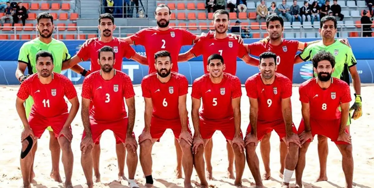 ایران به فینال مسابقات فوتبال ساحلی صعود کرد
