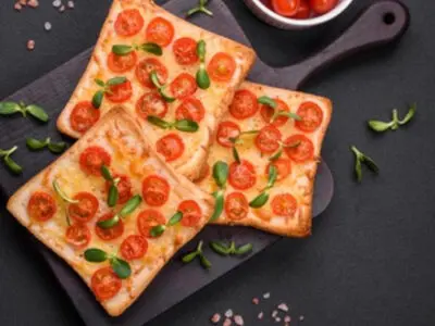 طرز تهیه پیتزا با نان تست
