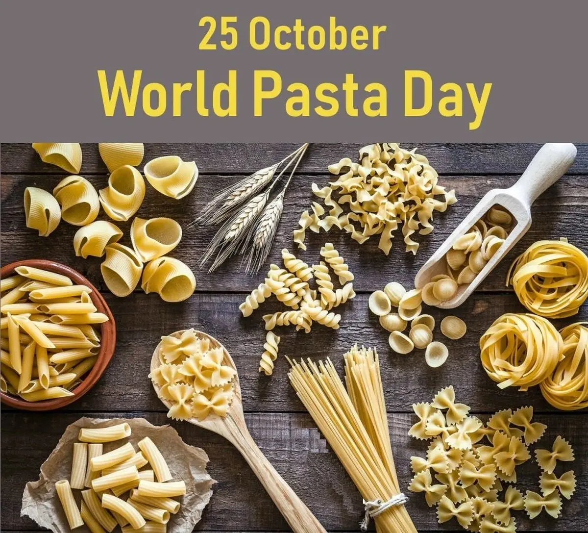 ۲۵ اکتبر روز جهانی پاستا است