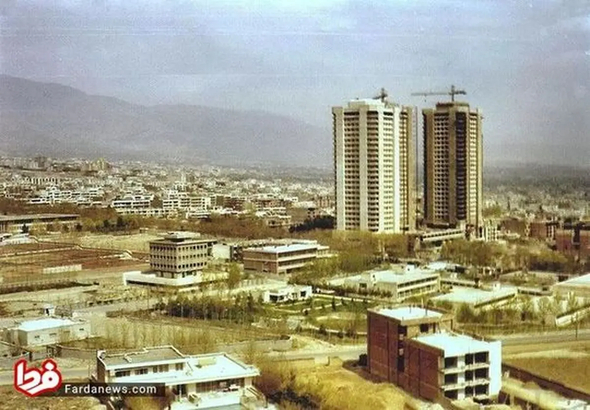 برج لاکچری و مشهور تهران در دهه 60+عکس
