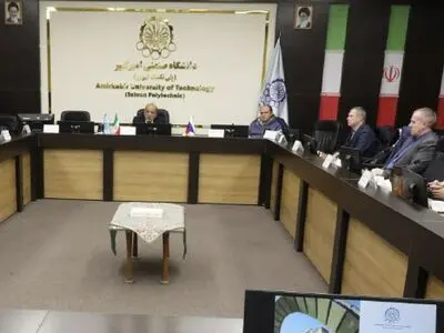 بازدید هیات روسی از دانشگاه صنعتی امیرکبیر