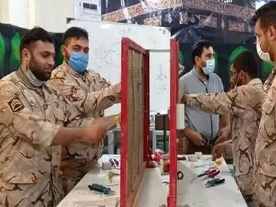آموزش‌های صنایع دستی به سربازان در البرز کلید خورد 