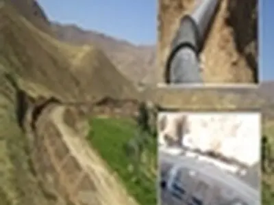 شبکه آبیاری زهکشی سد کینه ورس آب ۱۵۸۸هکتار از اراضی منطقه را تامین می‌کند