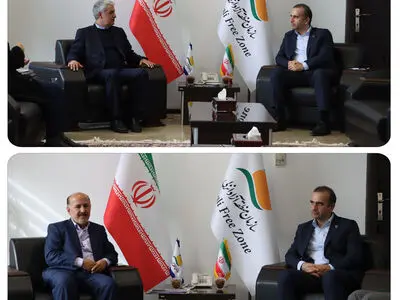 دیدار نمایندگان مجلس شورای اسلامی با مدیرعامل سازمان منطقه آزاد انزلی