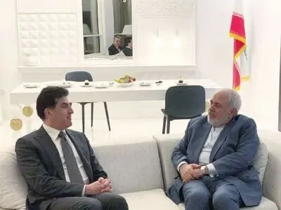 FM Zarif, KRG President Meet in Doha