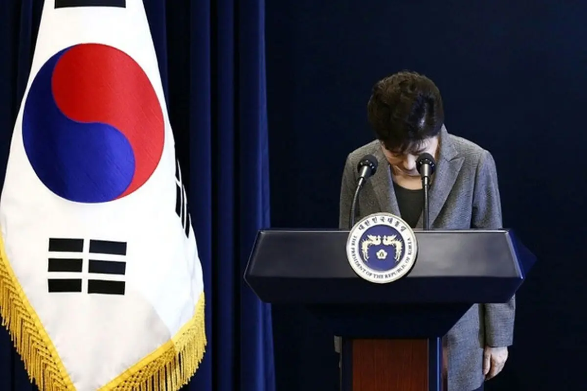 South Korean court throws president out of office, two dead in protest