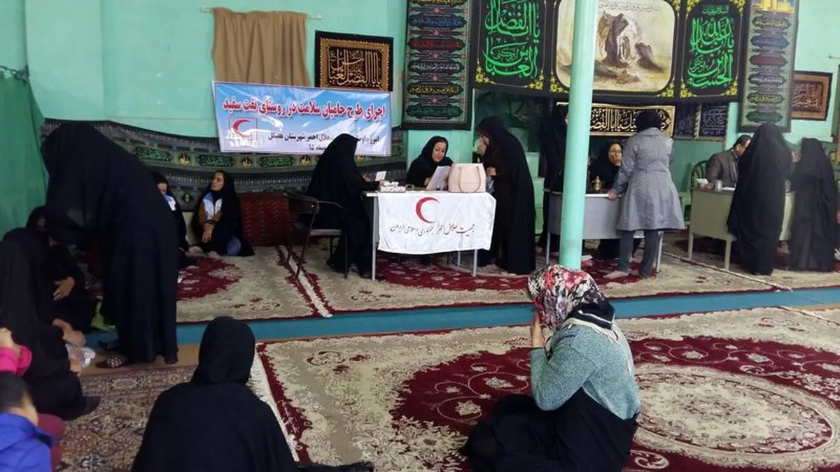 ویزیت رایگان اهالی روستای نفت سفید هفتکل