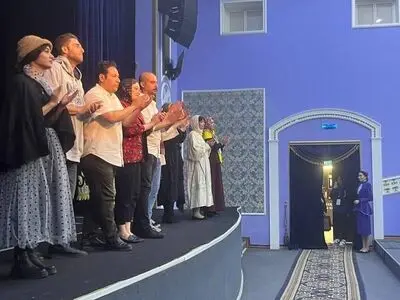 نمایشی از مشهد در قزاقستان به صحنه رفت