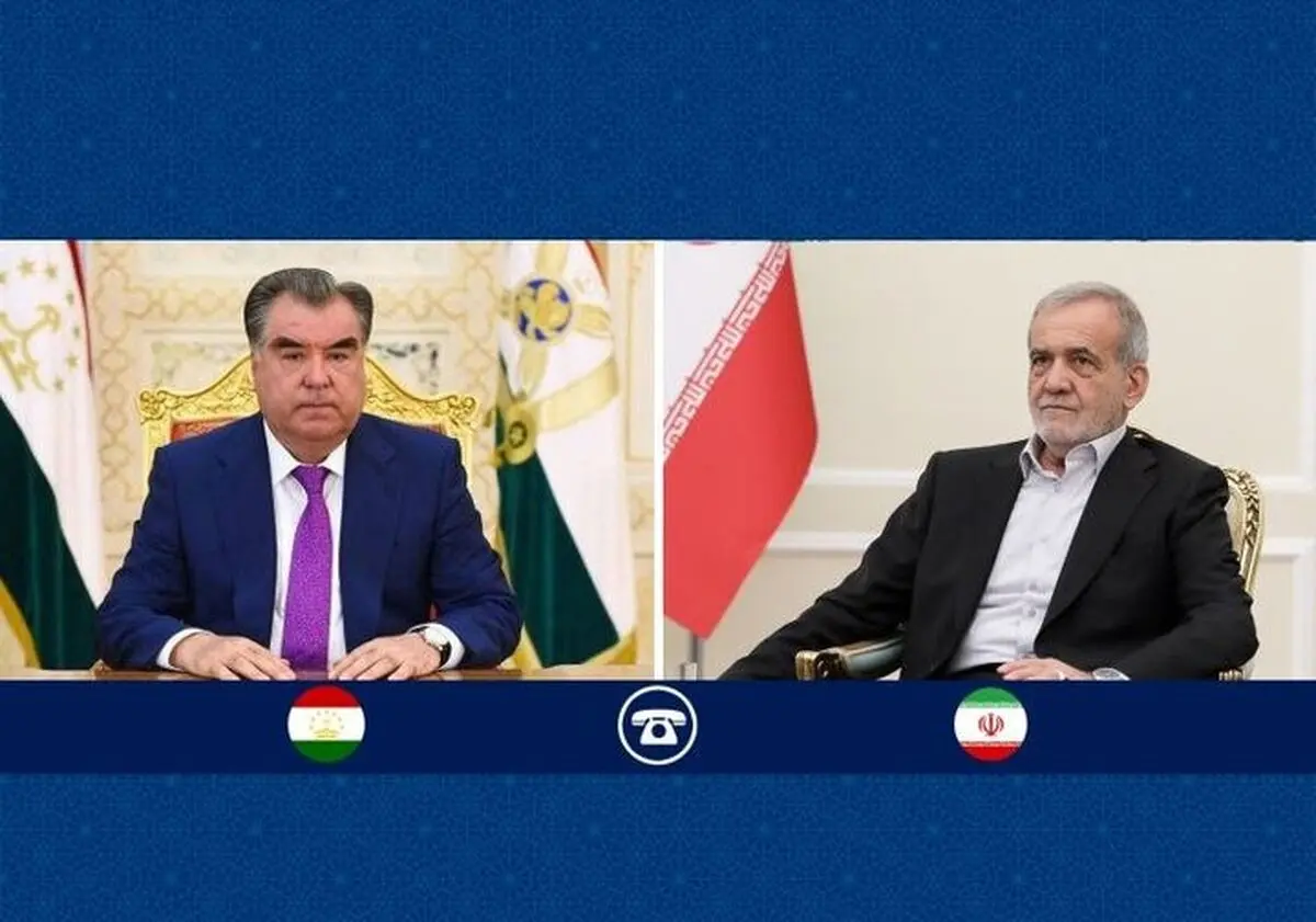 پزشکیان: قدردان موضع همدلانه دولت و ملت تاجیکستان هستیم