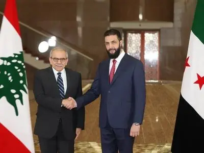 نواف سلام و الجولانی دیدار کردند