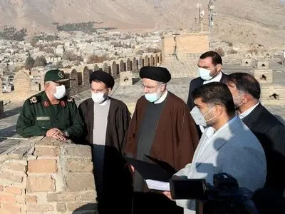 تاکید رئیس جمهور بر فراهم کردن شرایط ثبت جهانی فلک‌الافلاک