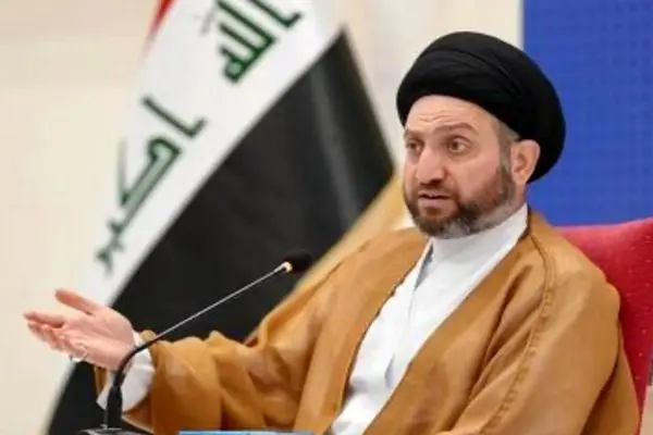 ابراز همدردی عمار حکیم با ملت و دولت ایران در پی حادثه بندر شهید رجایی