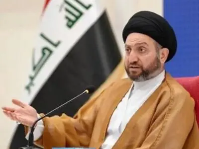 ابراز همدردی عمار حکیم با ملت و دولت ایران در پی حادثه بندر شهید رجایی