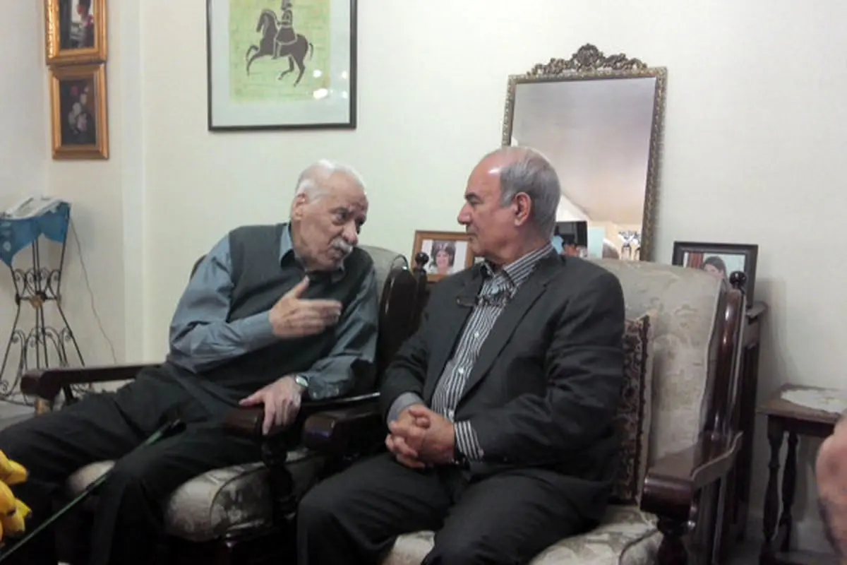 مدیر عامل باشگاه استقلال به دیدار عطا بهمنش رفت