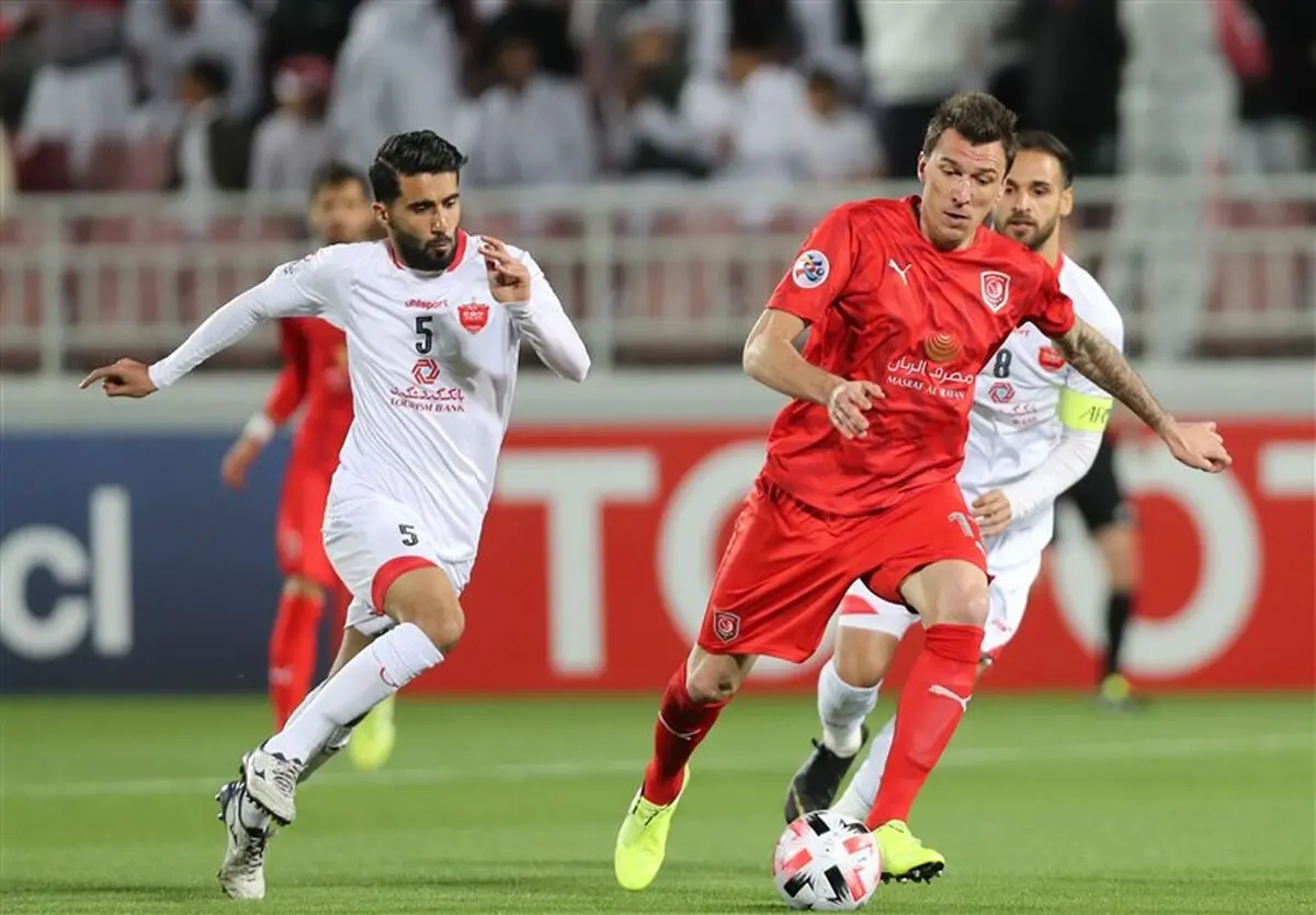 چرا پرسپولیس قافیه را به الدحیل باخت