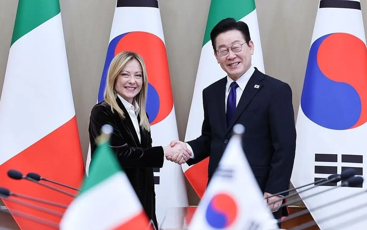رئیس جمهور کره جنوبی و نخست وزیر ایتالیا دیدار کردند