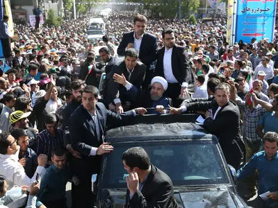 قدردانی دفتر رییس جمهور از استقبال مردم همدان