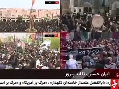 عزاداری عاشورای حسینی در شهرهای مختلف + فیلم
