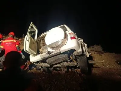 فوت 2 نفر در سانحه رانندگی جاده سرخون بندرعباس