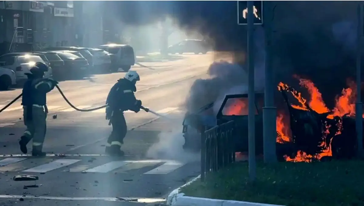 بزرگ‌ترین حمله نیروهای اوکراینی به بلگراد روسیه