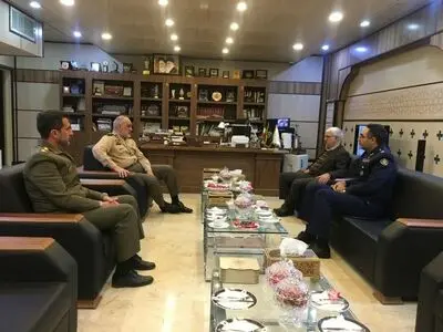 رییس پایگاه ISC کشور با فرمانده دانشگاه فرماندهی و ستاد آجا دیدار کرد
