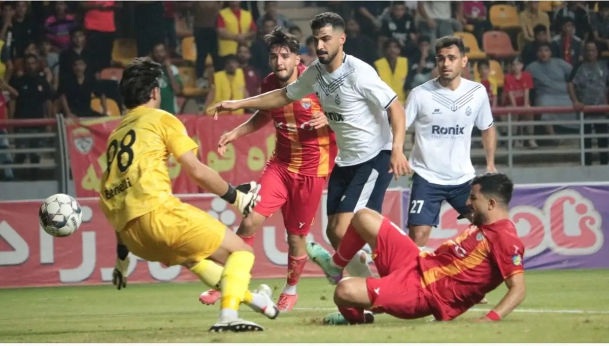 فولاد خوزستان با یک گل مقابل ملوان شکست خورد