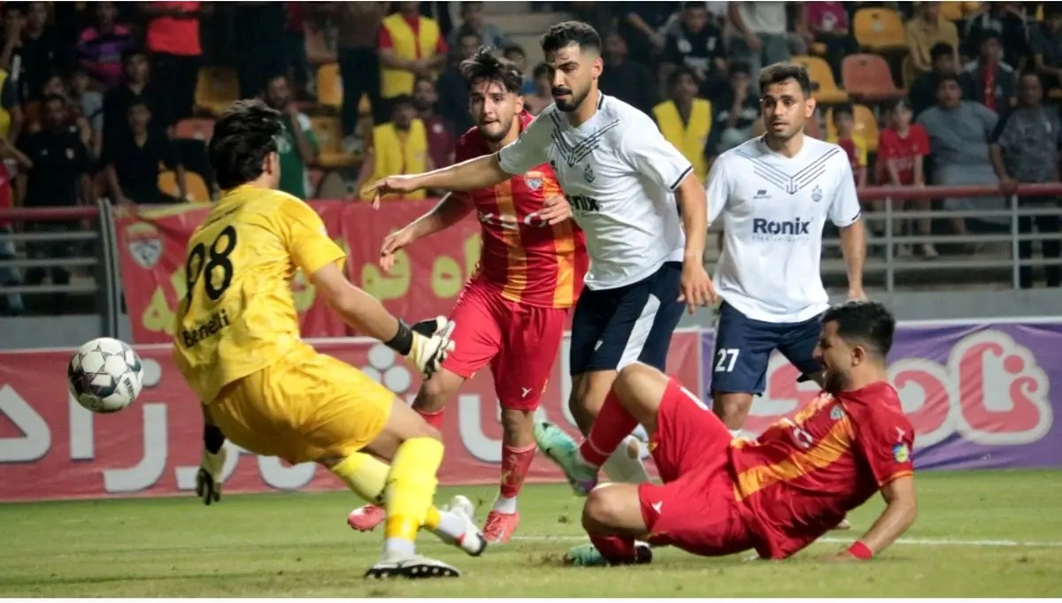 فولاد خوزستان با یک گل مقابل ملوان شکست خورد