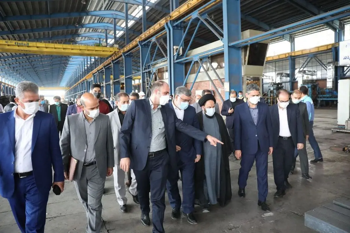 بازدید استاندار خراسان رضوی از ۳ واحد تولیدی در شهرک کاویان 