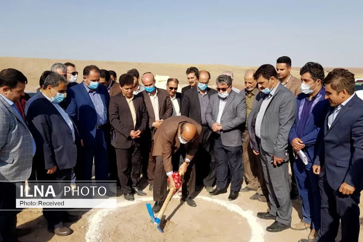 کلنگ زنی احداث طرح صنعتی دلپذیر گوشت کوهین در شهرک صنعتی کوهین