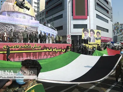 رزمایش الی بیت المقدس در تهران