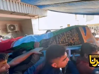 تشییع والیبالیست فقید تیم ملی از خانه پدری در روستای قانقرمه آق‌قلا گلستان + فیلم