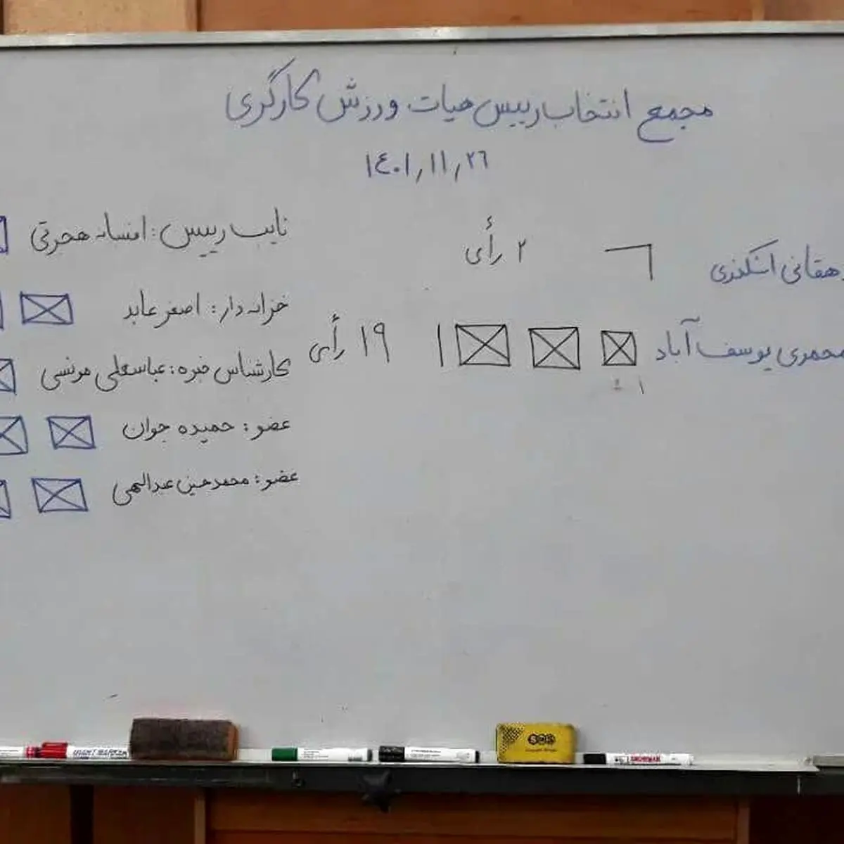 مجمع انتخاباتی هیأت ورزش کارگری استان خراسان رضوی برگزار شد