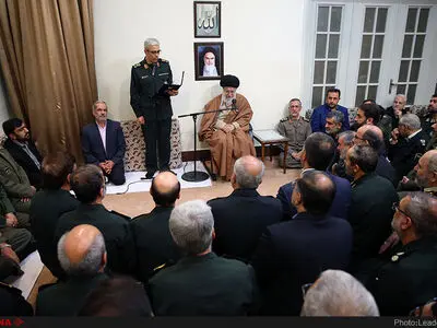 دیدار برگزیدگان جشنواره مالک اشتر با مقام معظم رهبری