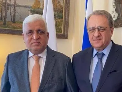 دیدار رئیس سازمان حشد الشعبی عراق با مقام‌های روس در مسکو

