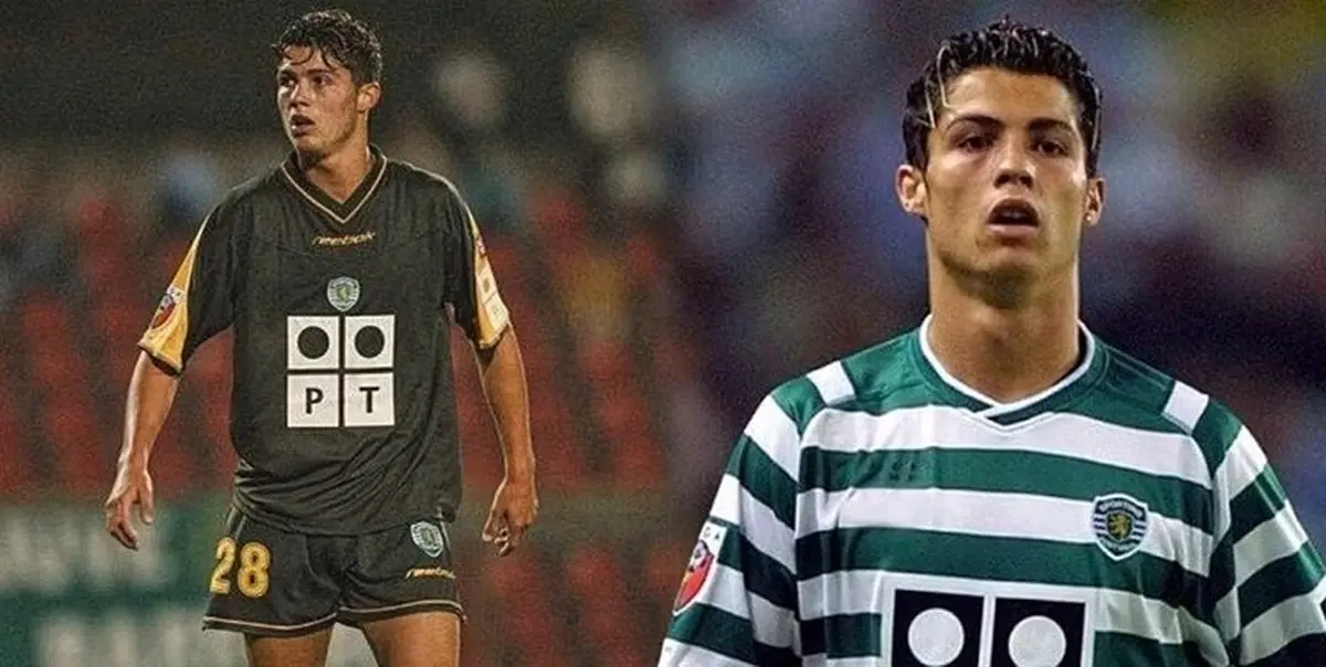 برند رونالدو روی پیراهن باشگاه سابق اش در پرتغال