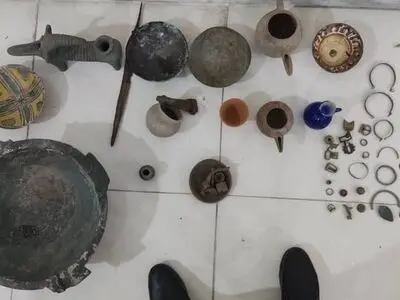 کشف ۲۷۲ قطعه اشیای تاریخی در نکا