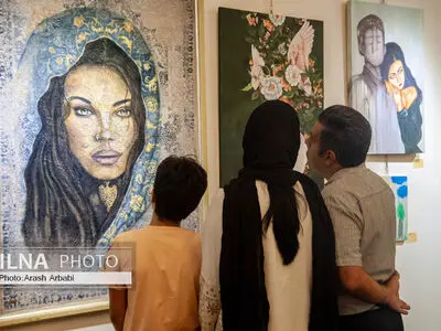 افتتاح نمایشگاه گروهی تجسمی «عمارت»
