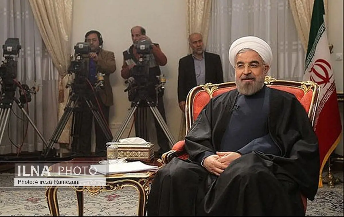 رئیسجمهور از دوربین شبکه یک با مردم سخن میگوید