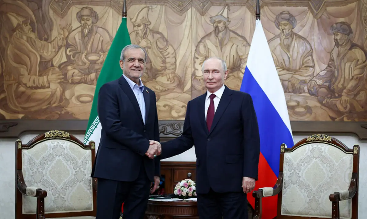 پزشکیان: ملت ایران در برابر تجاوزگری با قدرت ایستاد و خواهد ایستاد/ ولادیمیر پوتین: روابط روسیه و ایران در همه زمینه‌ها رو به توسعه است