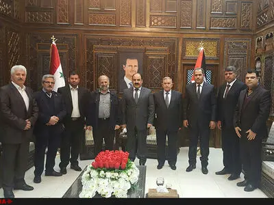 فیلم/دیدار دبیر کل خانه کارگر با دبیر کل حزب بعث سوریه 