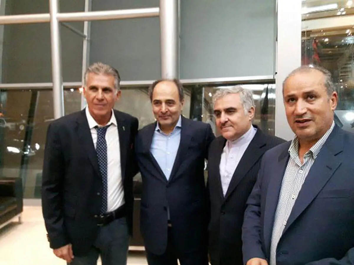 تقدیر رییس فدراسیون فوتبال از کی روش 