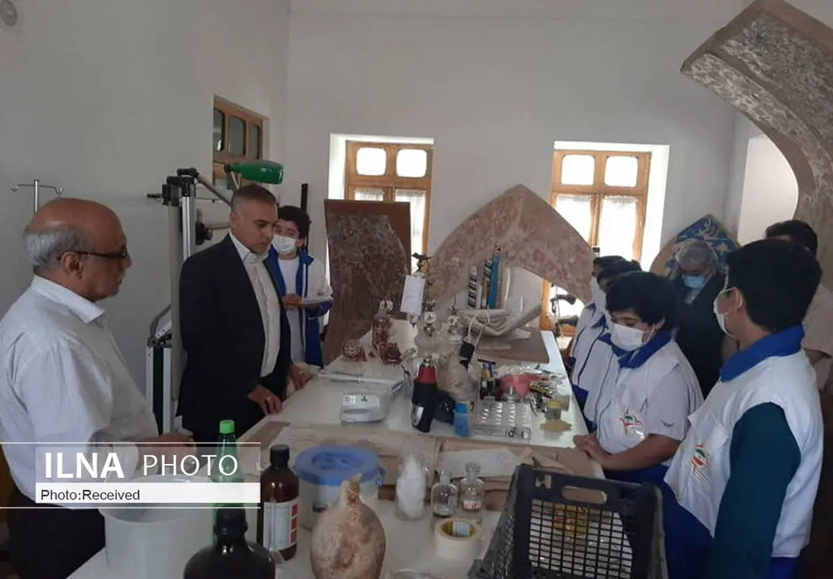 کارگاه آشنایی با مرمت اشیای تاریخی در قزوین برگزار شد