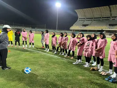 تمرینات تیم فوتبال بانوان پرسپولیس استارت خورد