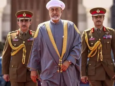 سلطان عمان به بلاروس رفت