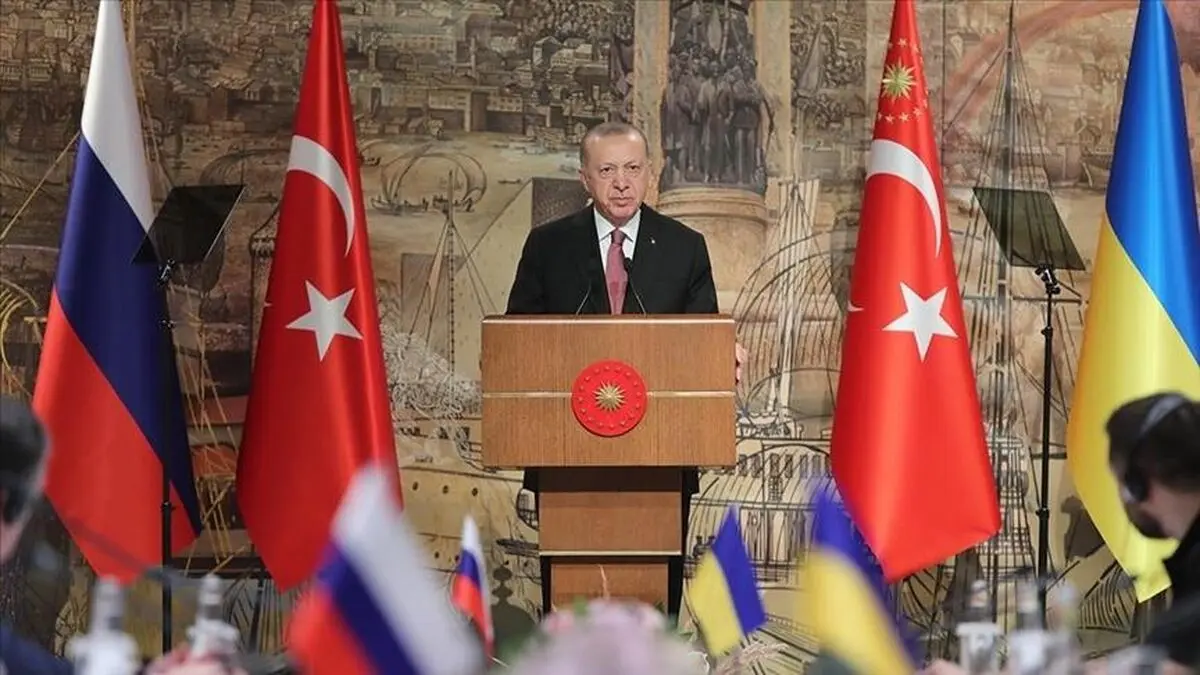 اردوغان: صلح عادلانه به نفع اوکراین و روسیه است