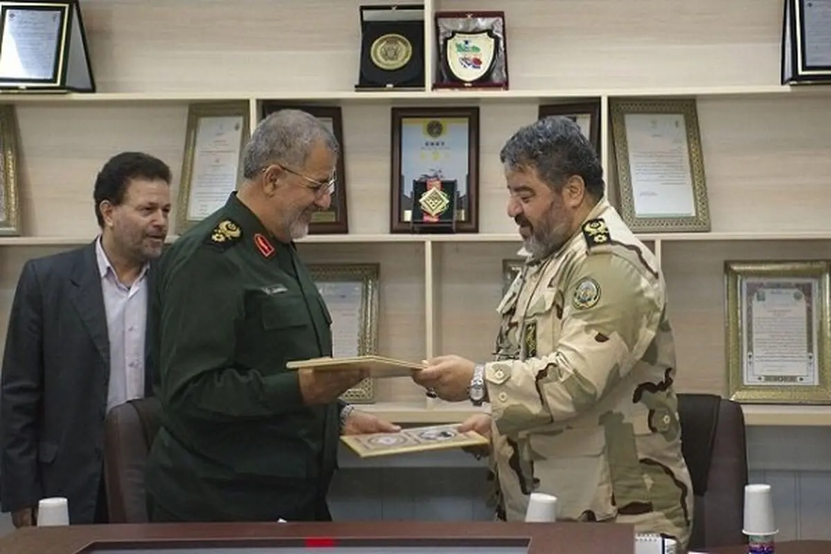 سازمان پدافند غیرعامل و نیروی زمینی سپاه توافقنامه امضا کردند