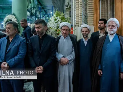 مراسم ختم حجت‌الاسلام نیری در مسجد ارک تهران