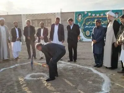 آغاز ساخت مدرسه شبانه‌روزی دلگان از محل مصوبات سفر ریاست جمهوری