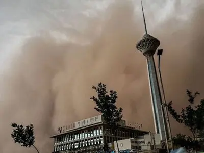 هشدار به تهرانی‌ها؛ وزش باد شدید و گرد و خاک